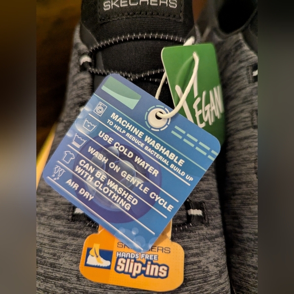 Skechers Air Cooled Memory Foam Slip-Ins – Women’s Size 10 – Black & Gray - Picture 13 of 13